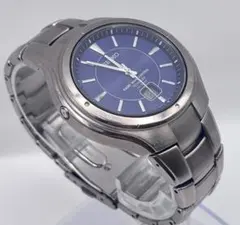 SEIKO　クォーツ 　電波腕時計 軽量チタン製 新品電池交換済み【希少美品】