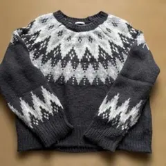 ノルディックセーター ニット