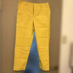 UNITED ARROWS ユナイテッドアローズ テーパードパンツ イエロー