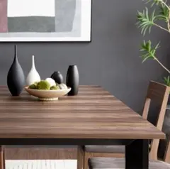 アルモニア　ダークブラウン 木製 ダイニングテーブル