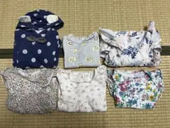 ベビー服　まとめ売り　70〜80サイズ　ロンパース　ワンピース　ギャップ　H&M
