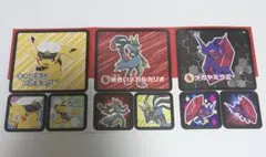 ポケモン シールブックガム キャプテンピカチュウ 黄色いルカリオ メガヤミラミ