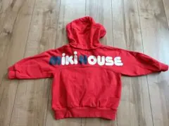ミキハウス フード付きトレーナー パーカー
