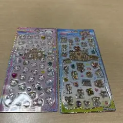 (正規品）ストーン付きジュエルプチドロップ2枚セット