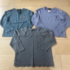 MARKET'S BIG FIELD 長袖カットソー 3枚セット 110cm