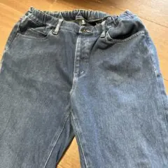 ユニクロ ヒートテック デニム ジーパン 160