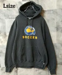 Russell Athletic プルオーバーパーカー Lsize グレー