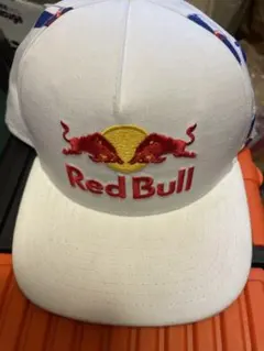 Red Bull 刺繍ロゴ ホワイトキャップ ニューエラのサムネイル