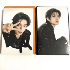 TXT ヨンジュン MOA CON ミニフォト トレカ　２枚　韓国　モアコン