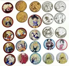 当時物 ドラゴンボールZメンコ めんこ レア金銀 キラ ホロ 25枚セット
