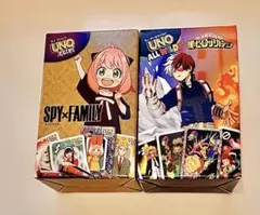 マクドナルドハッピーセットUNO僕のヒーローアカデミアSPY×FAMILYセット