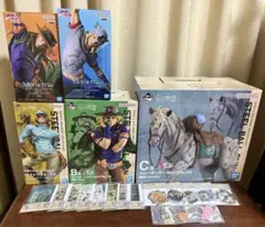 一番くじ ジョジョの奇妙な冒険 A賞 B賞 C賞 ラストワン 4店セット