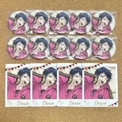 ツイステ くつろぎ 缶バッジ フォトカ デュース