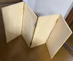 トールペイント 用 白木 素材 屏風 4枚