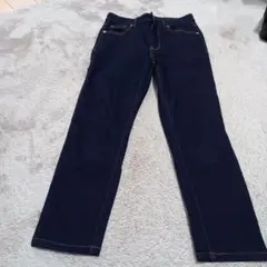 GU スキニーデニム ダークブルー S