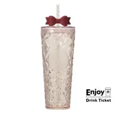 み*ぃ様 スターバックス　ホリデー　タンブラー　リボン710ml