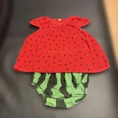 西松屋　セットアップ　スイカ　90cm
