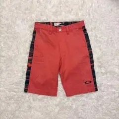 OAKLEY メンズ ショートパンツ ピンク　カモフラージュ柄　ゴルフ　Y2Kのサムネイル