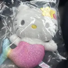 サンリオくじ　ハローキティ 人魚 マスコット ぬいぐるみ