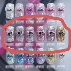 バービー クリスタルフラッシュジェル 6色セット 10ml 新品 - メルカリ