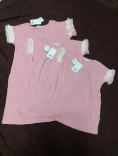 新品✫Seraph三姉妹お揃いワンピース　ピンク　95.110.140