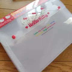 【レトロ】ハローキティ ドキュメントファイル A4 2点 8ポケット サンリオ