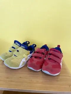 ASICS キッズシューズ 2足セット16㎝