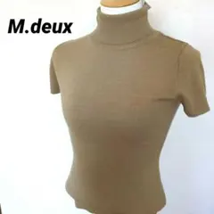 ✨️M.deux・半袖セーター✨️（タグ付未使用品）のサムネイル