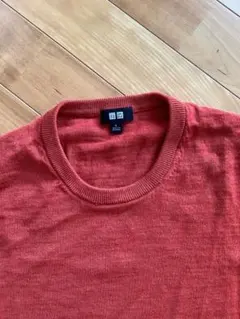 Lサイズ　UNIQLO　メンズ　エクストラファインメリノクルーネックセーター