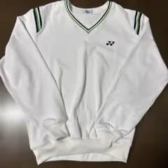 YONEX Vネックウェア S ホワイト