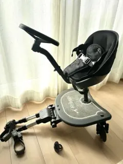 AirBuggy ベビーシート ハンドル付き ブラック