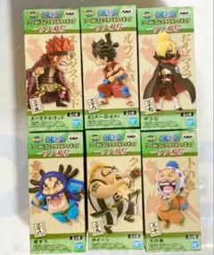 ワンピース　ワーコレ　ワノ国回想編１〜３　全１８種 ワンピース ワーコレ ワノ国 回想編 1-3 全18種コンプ - メルカリ