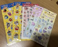 クレヨンしんちゃん　ポケモン　シール　セット