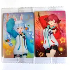 ホロライブウエハースvol.5 兎田ぺこら 宝鐘マリン (内袋未開封)