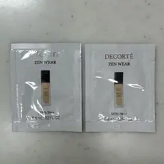 COSME DECORTE ゼンウェアステイ サンプル2種 N22 N26
