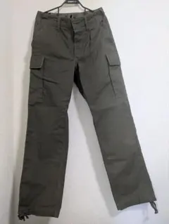 ミリタリーカーゴパンツ Mドイツ軍1989製 高密度コットンモールスキン生地