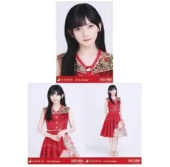 生写真 3枚　コンプ　池田瑛紗　真夏の全国ツアー2023衣装1 October
