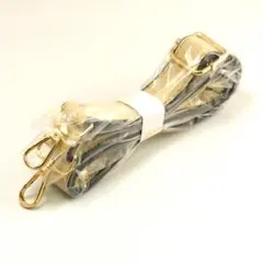 【未使用品】ショルダーストラップ 合皮 ベージュ ゴールド金具 1本 匿名配送