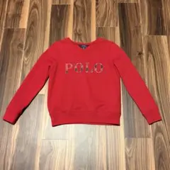 ポロラルフローレン トレーナー スウェット レッド 裏起毛