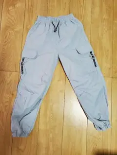 カーゴパンツ 140cm ライトブルー