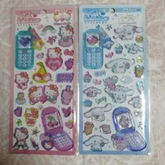 ハローキティー　シナモロール　平成はっぴーフォン　2点セット　正規品