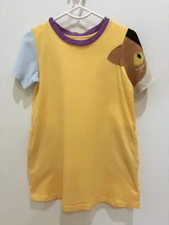 ami amie 猫柄 Tシャツワンピース 100cm 女の子のサムネイル