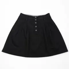 BURBERRY BLUE LABEL プリーツスカート ブラック 38