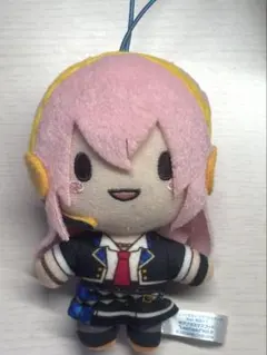 巡音ルカ　モアプラス　ふわぷち　ふわふわキーチェーンマスコット ぬいぐるみ 巡音ルカ モアプラス ふわぷち ふわふわキーチェーンマスコット