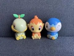 ポケモン ナエトル　ヒコザル　ポッチャマ　置物　おもちゃ