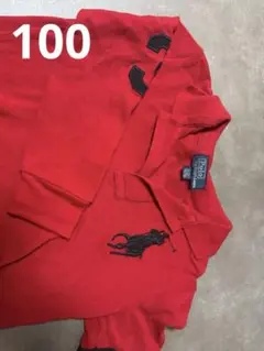 Polo by Ralph Lauren 赤 ポロシャツ 3T
