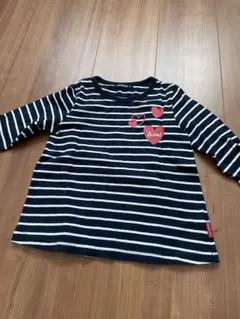 ストライプ 長袖カットソー 110cm