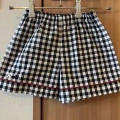 ファミリア　ショートパンツ　90 チェック