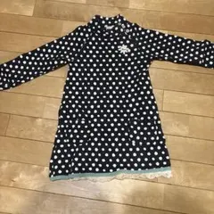 水玉模様 ワンピース 130cm