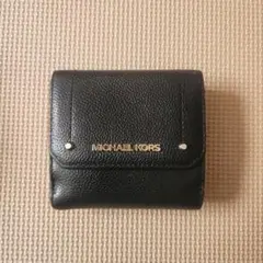 MICHAEL KORS ブラック 二つ折り財布